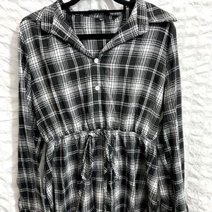 Flannel dress
